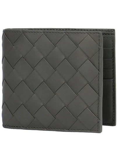 Intrecciato Bifold Half Wallet Graphite - BOTTEGA VENETA - BALAAN 2