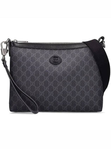 GG Retro Supreme Retro Gray Messenger Crossbody Bag - GUCCI - BALAAN 1