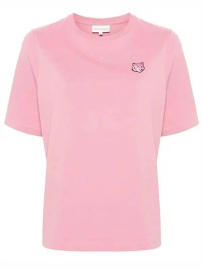 Bold Fox Head Patch Comfort Short Sleeve T-Shirt Rosebud - MAISON KITSUNE - BALAAN 2