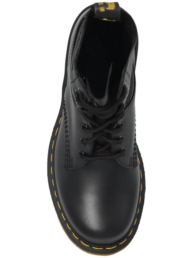 Number Logo Lace-Up Worker Boots Black - MAISON MARGIELA - BALAAN 7