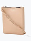 Tangle Smooth Leather Small Cross Bag Beige - JIL SANDER - BALAAN 2