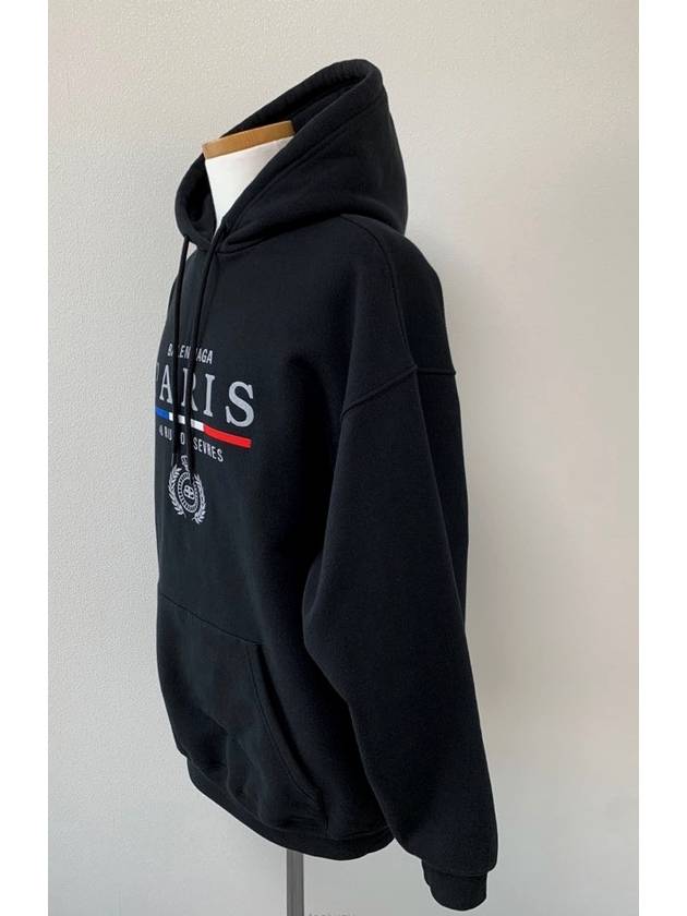 Paris Logo Hooded Sweatshirt XS - BALENCIAGA - BALAAN 3