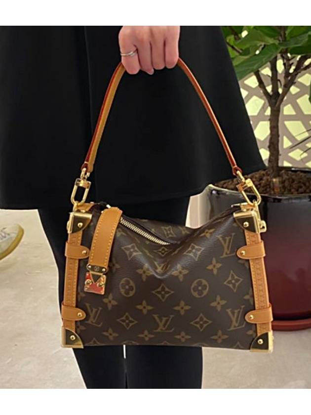 Side Trunk Monogram Shoulder Bag Brown - LOUIS VUITTON - BALAAN 8