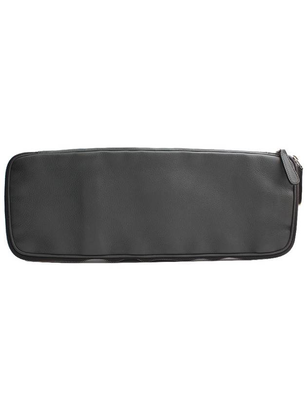 Gray leather men s big clutch bag - GUCCI - BALAAN 2