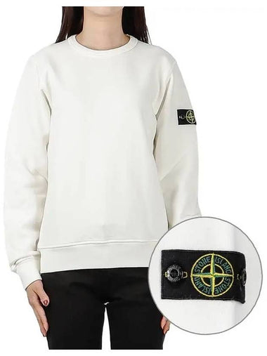 Kids Waffen Sweatshirt 781661340 V0001 White 271646 - STONE ISLAND - BALAAN 1