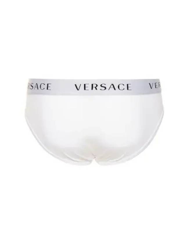 Underwear Monogram Logo Band Stretch Cotton Briefs - VERSACE - BALAAN 3