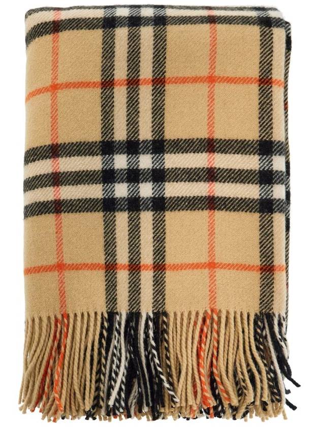 wool and cashmere blanket - BURBERRY - BALAAN 1