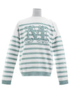 Women's Ragno Striped Knit Top Blue - MAX MARA - BALAAN 2