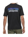 P 6 Logo Responsibility Tee Black 38504O5 - PATAGONIA - BALAAN 2