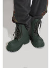 Men's Steroid Wolker Boots Dark Green - BALENCIAGA - BALAAN 7