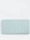 Intrecciato Large Flap Long Wallet Sky Blue - BOTTEGA VENETA - BALAAN 5