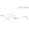 Glasses Frame VES C67F 54001A Round Men Women - ESCADA - BALAAN 1