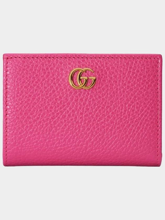 GG Marmont Women s Bicycle Wallet Fuchsia 772738 - GUCCI - BALAAN 1