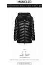 Logo Patch Hooded Padding Black - MONCLER - BALAAN 3