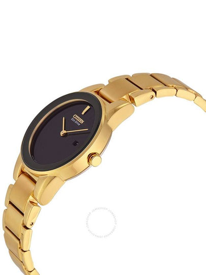 Citizen Axiom Black Dial Yellow Gold-tone Ladies Watch GA1052-55E - CITIZEN - BALAAN 2