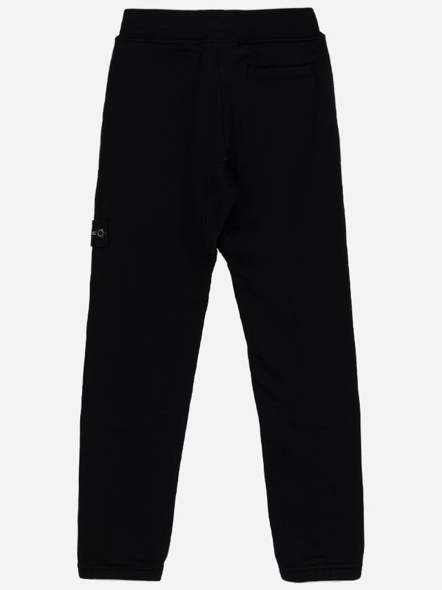 Kids Waffen Knee Patch Jogger Pants Black 751660846V0777 - STONE ISLAND - BALAAN 4