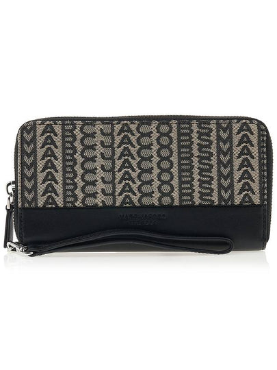 The Monogram Jacquard Continental Wristlet Long Wallet Beige - MARC JACOBS - BALAAN 2