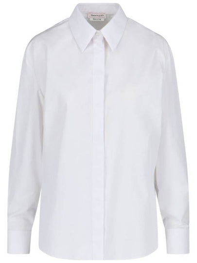 cotton poplin shirt 767940QAAAD - ALEXANDER MCQUEEN - BALAAN 2