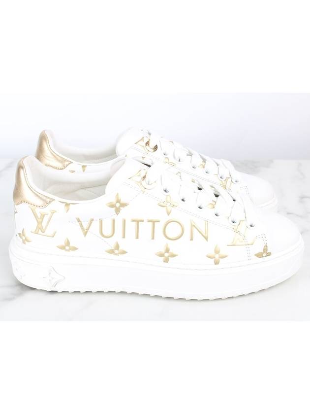 Time Out Gold Initial Sneakers 36 230 - LOUIS VUITTON - BALAAN 5