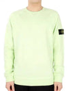 OLD Treatment Wappen Patch Crew Neck Sweatshirt Light Green - STONE ISLAND - BALAAN 2