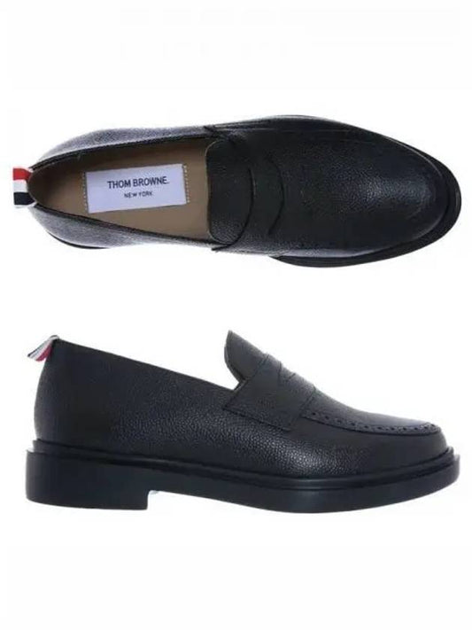 Pebble Grain Penny Loafer 271835 - THOM BROWNE - BALAAN 1