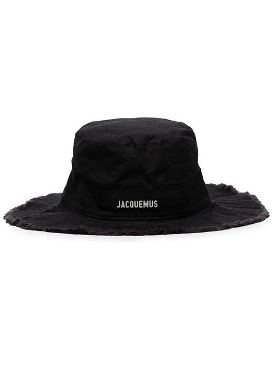 Le Bob Artichaut Bucket Hat Black - JACQUEMUS - BALAAN 2