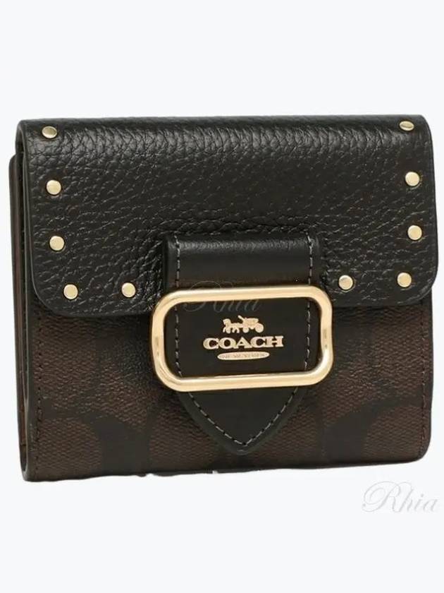 Morgan SG Half Wallet Wallet CF471 - COACH - BALAAN 1