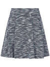 Tweed Like Pleated Skirt MW4MS413 - P_LABEL - BALAAN 10