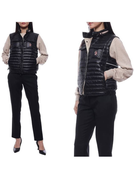 Women's GUMIANE Padded Vest GUMIANE 1A00014 539YL 999 24S - MONCLER - BALAAN 2