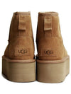 Classic Mini Platform Suede Winter Boots Chestnut - UGG - BALAAN 5