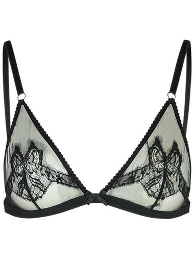 Dolce & Gabbana Black Polyamide Blend Bra - DOLCE&GABBANA - BALAAN 1