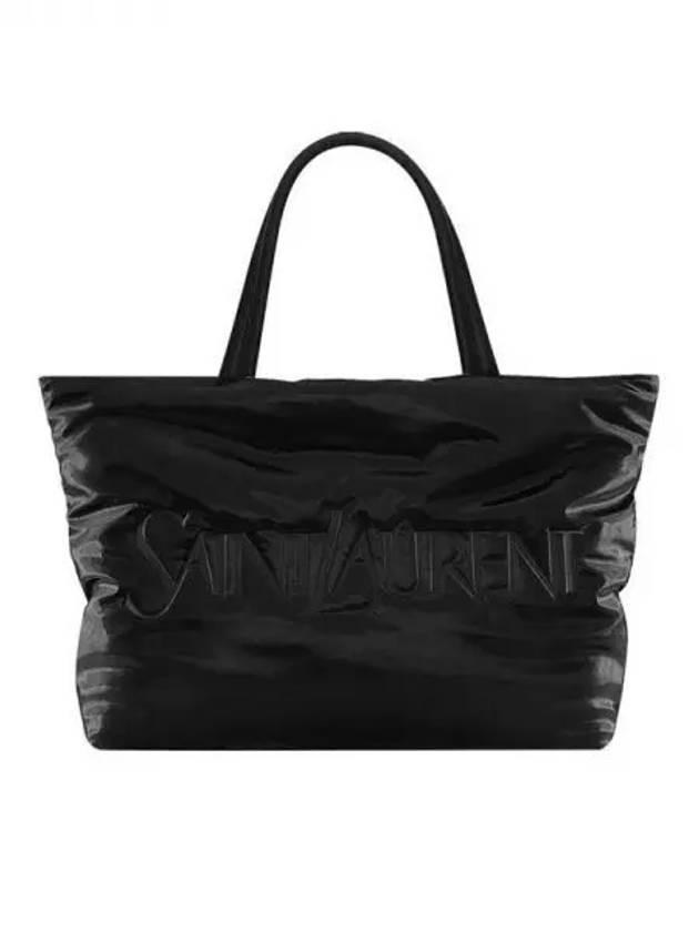 Logo embossed tote bag 270031 - SAINT LAURENT - BALAAN 1