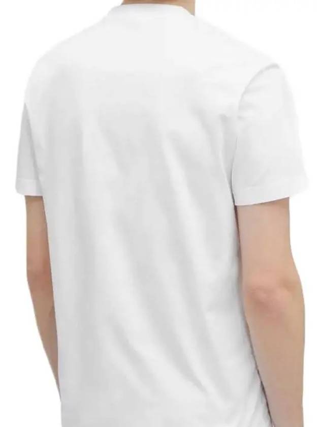 Medusa Print Cotton Short Sleeve T-Shirt White - VERSACE - BALAAN 3