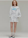 Kitten printed nylon hooded jumper_White - OPENING SUNSHINE - BALAAN 6