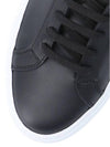 Achilles White Sole Low Top Sneakers Black - COMMON PROJECTS - BALAAN 8