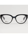 Glasses frame CD3264 EDU black round horn rim women s fashion - DIOR - BALAAN 3