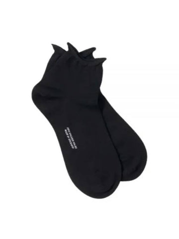 BOBBY SOCK BLACK WOAC0147S24FFE BLK Bobby socks - MARGARET HOWELL - BALAAN 1