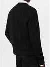 1AFIXC Embroidered Signature Merino Crew Neck - LOUIS VUITTON - BALAAN 4