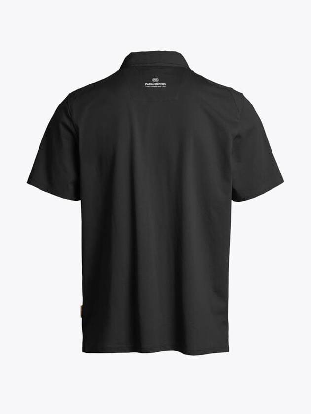 Rescue Polo Shirt Black - PARAJUMPERS - BALAAN 3