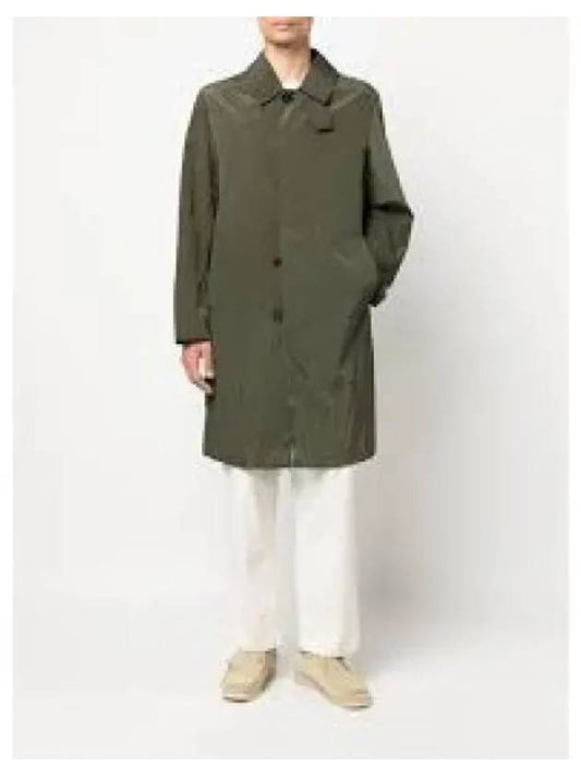 SOHO KHAKI NYLON PACKABLE RAINCOAT GMM 231 OC0375 raincoat 1240067 - MACKINTOSH - BALAAN 1