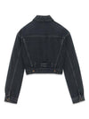 Neo 80s Denim Jacket Black - SAINT LAURENT - BALAAN 3