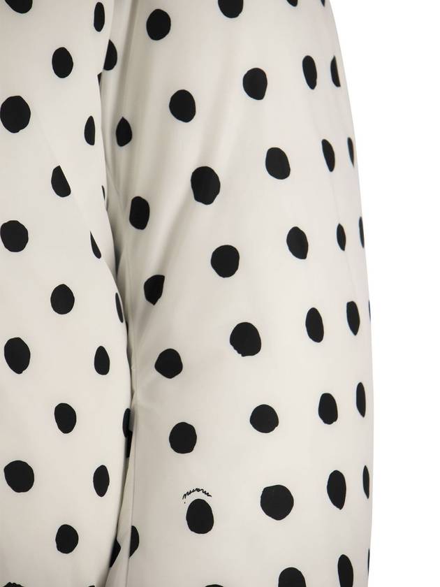 Polka Dot Puffer Padding White - MARNI - BALAAN 5