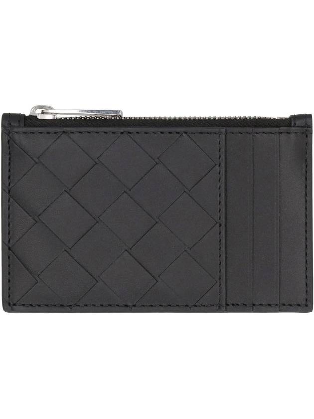 Bottega Veneta Leather Card Holder - BOTTEGA VENETA - BALAAN 2