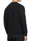 Light Fleece Small Logo Sweatshirt Black - CP COMPANY - BALAAN 6