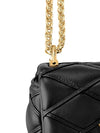 Pico GO 14 Malletage Leather Shoulder Bag Black - LOUIS VUITTON - BALAAN 7