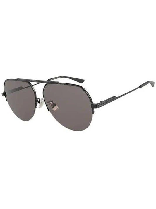 Eyewear Boeing Metal Sunglasses Grey - BOTTEGA VENETA - BALAAN.