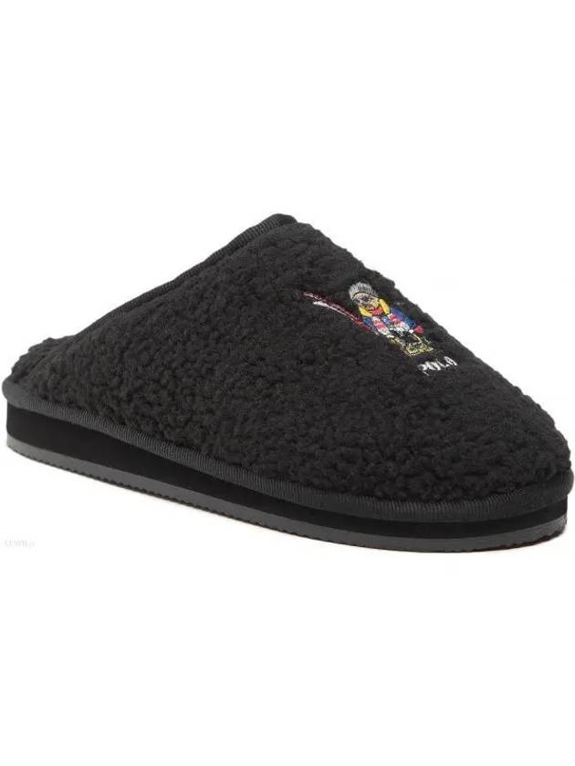 Kayleigh Scuff Bear Mule Black - POLO RALPH LAUREN - BALAAN 2