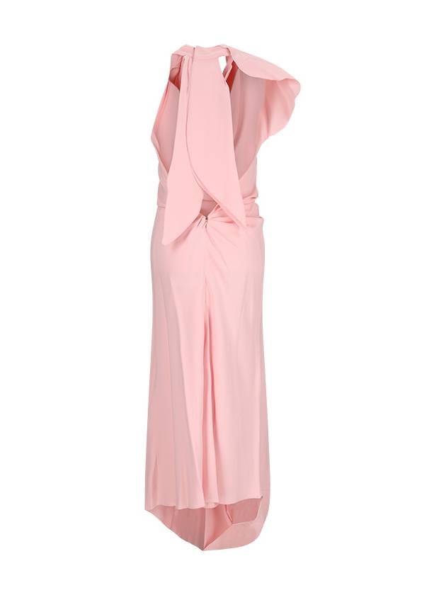 LONG DRAPED DRESS - VICTORIA BECKHAM - BALAAN 2