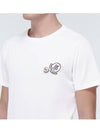 Double logo short sleeve t shirt white - MONCLER - BALAAN 6