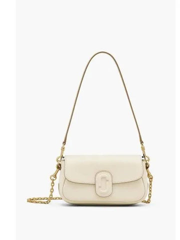 Covered J Marc Small Shoulder Cloud White MBBAA24022IVX - MARC JACOBS - BALAAN 1